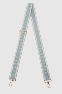 Kiki Webbing Bag Strap - Dusty Blue