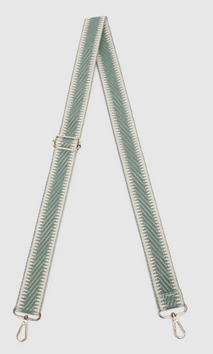 Kiki Webbing Bag Strap - Sage Green