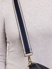 Kiki Webbing Bag Strap - Navy