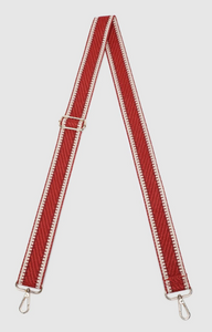 Kiki Webbing Bag Strap - Red