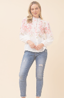 Julz Floral Print Top
