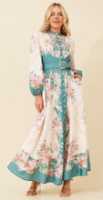 Presley Floral Maxi Dress - Multi Green