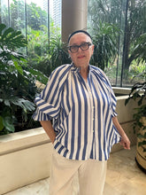 Stripe Shirt - 921 - Blue