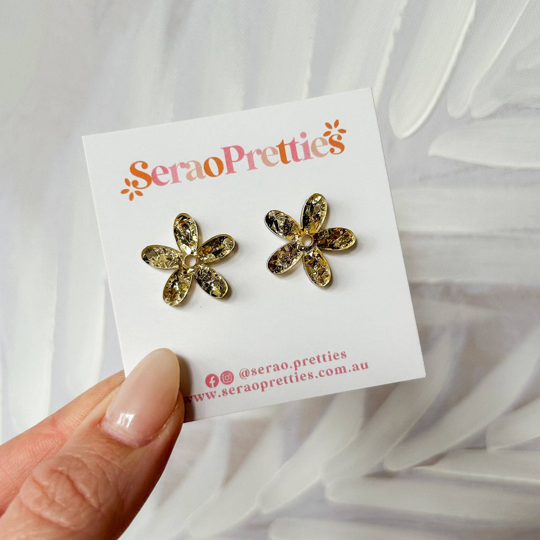 Gold Annabelle Studs