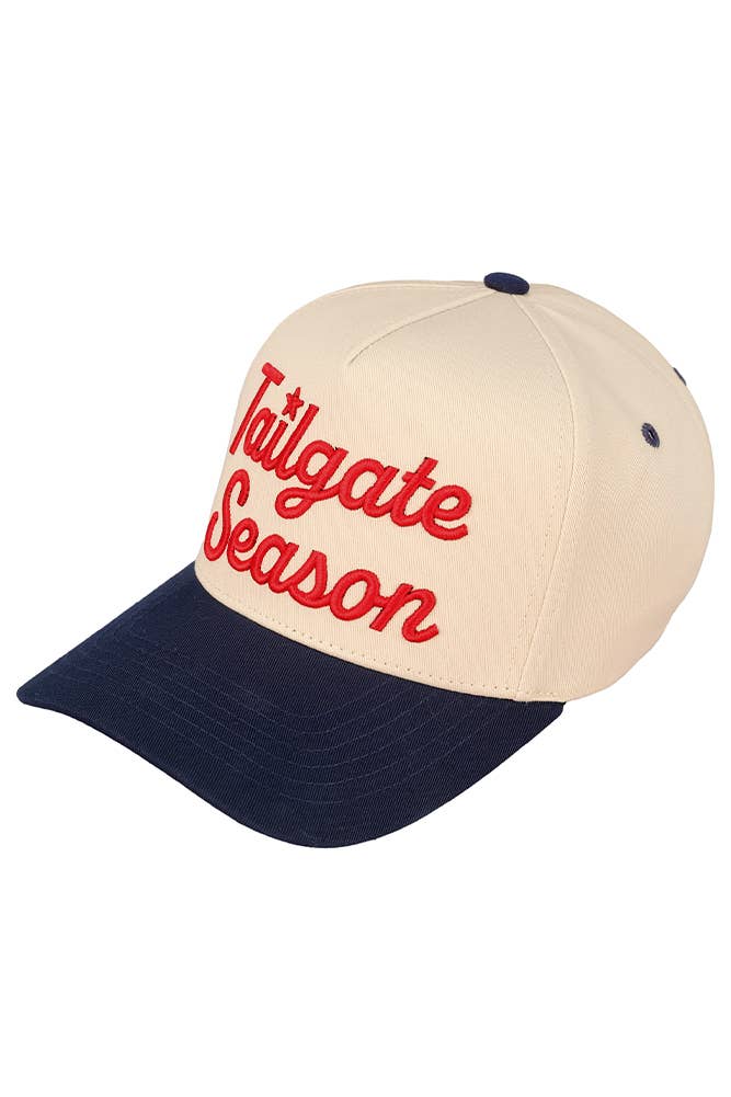 TAILGATE SEASON Embroidered Trucker Cap