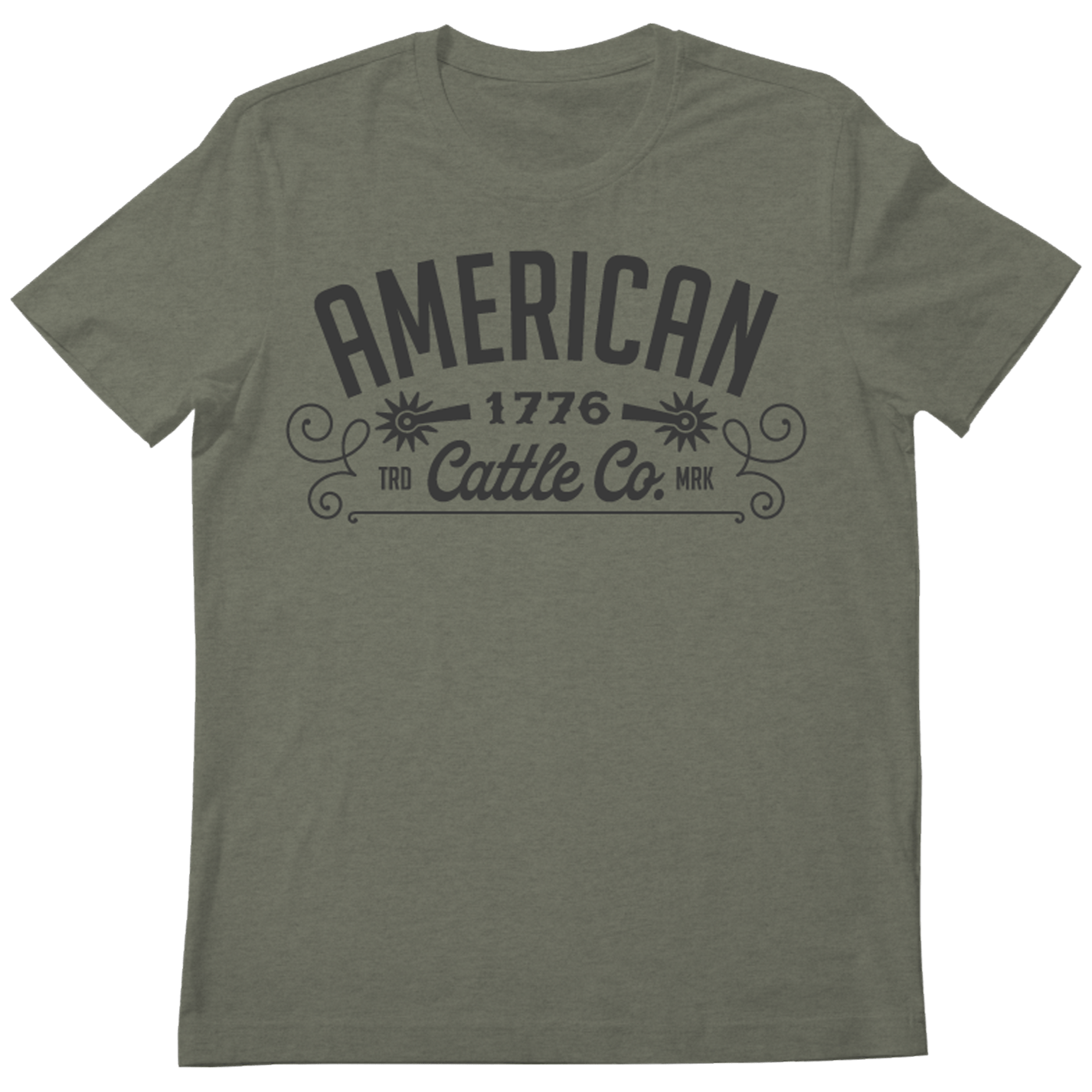 Western Tee: Sage / 2X
