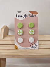 Olivia Triple Stud Packs: Pumpkin Mix / Floral