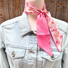 Wild Rag - Pink Western Skinny Mini Scarf / Cowgirl Necktie