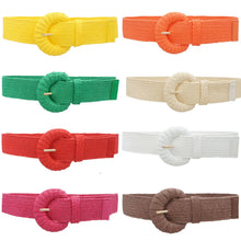 (Best) WRAPPED HALFMOON ELASTIC STRAW BELT