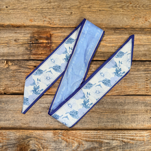 Wild Rag - Blue Western Skinny Mini Wild Cowgirl Necktie