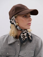 Leopard Patterned Lightweight Scarf