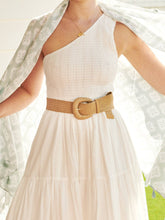 Eudice Point Buckle Straw Belt