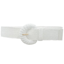 (Best) WRAPPED HALFMOON ELASTIC STRAW BELT