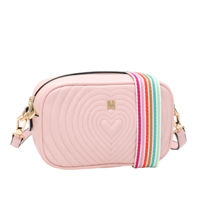 Willow Pink Vera May Vegan Leather Handbag