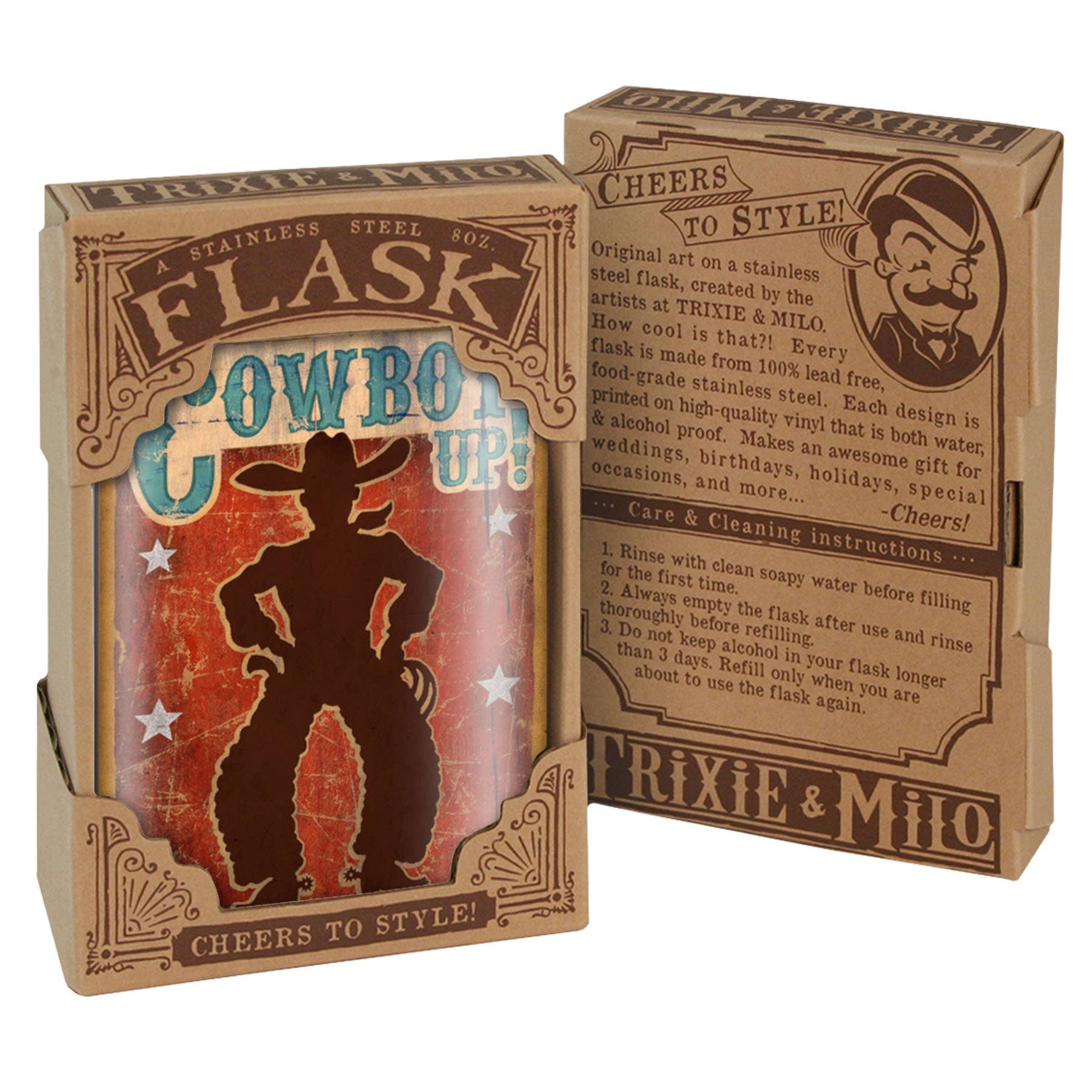 Flask - Cowboy Up!