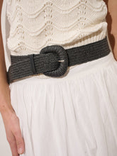 Eudice Point Buckle Straw Belt
