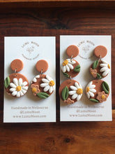 Earthy Floral Earrings