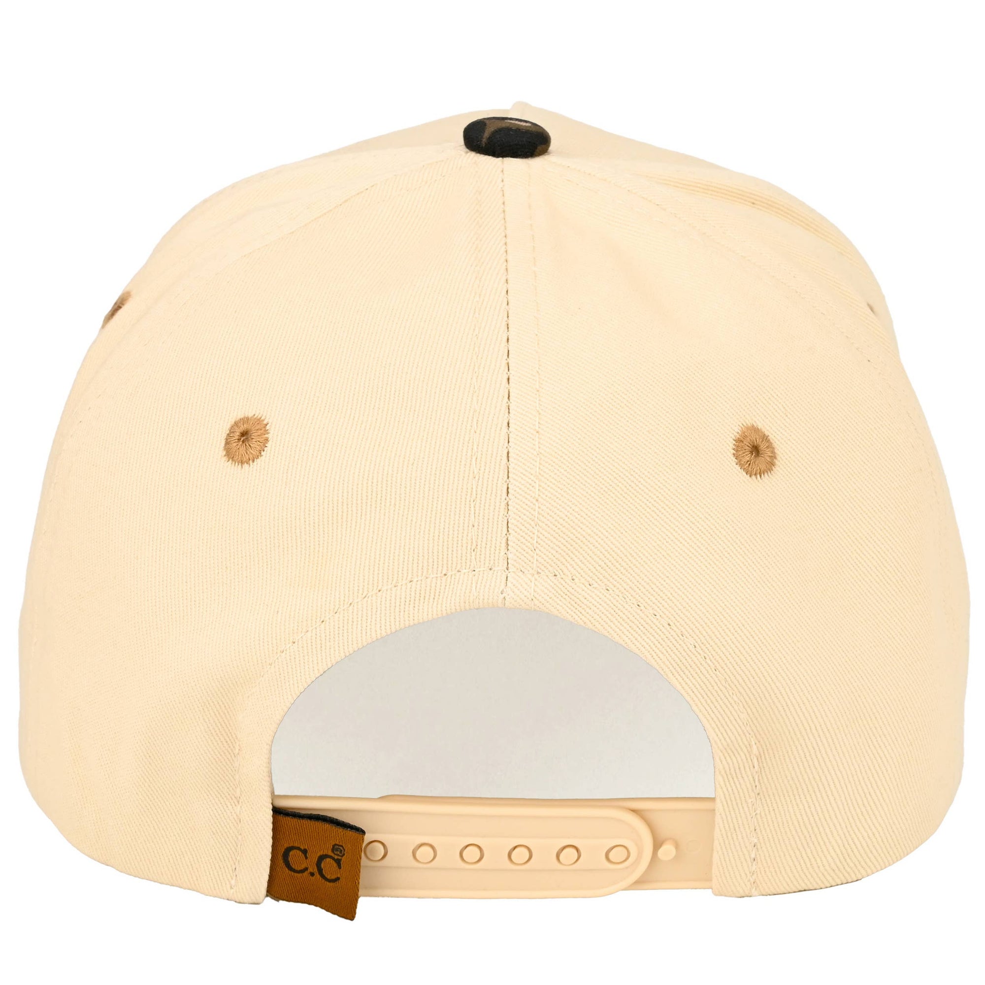PUT IT ON MY HUSBAND'S TAB Letter Trucker Hat: Leopard