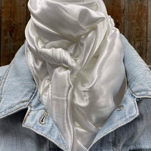 Wild Rag - 35X35" Solid White Scarf