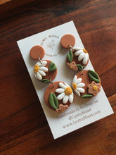 Earthy Floral Earrings
