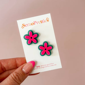 Green Molly Studs
