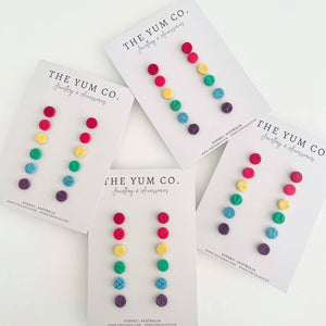 Rainbow Mini Stud Packs