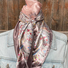 Wild Rag - 35X35"  Pink Floral