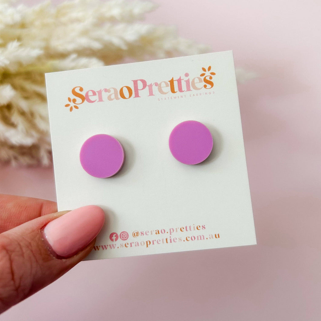 Grape Fruit Tingle Studs