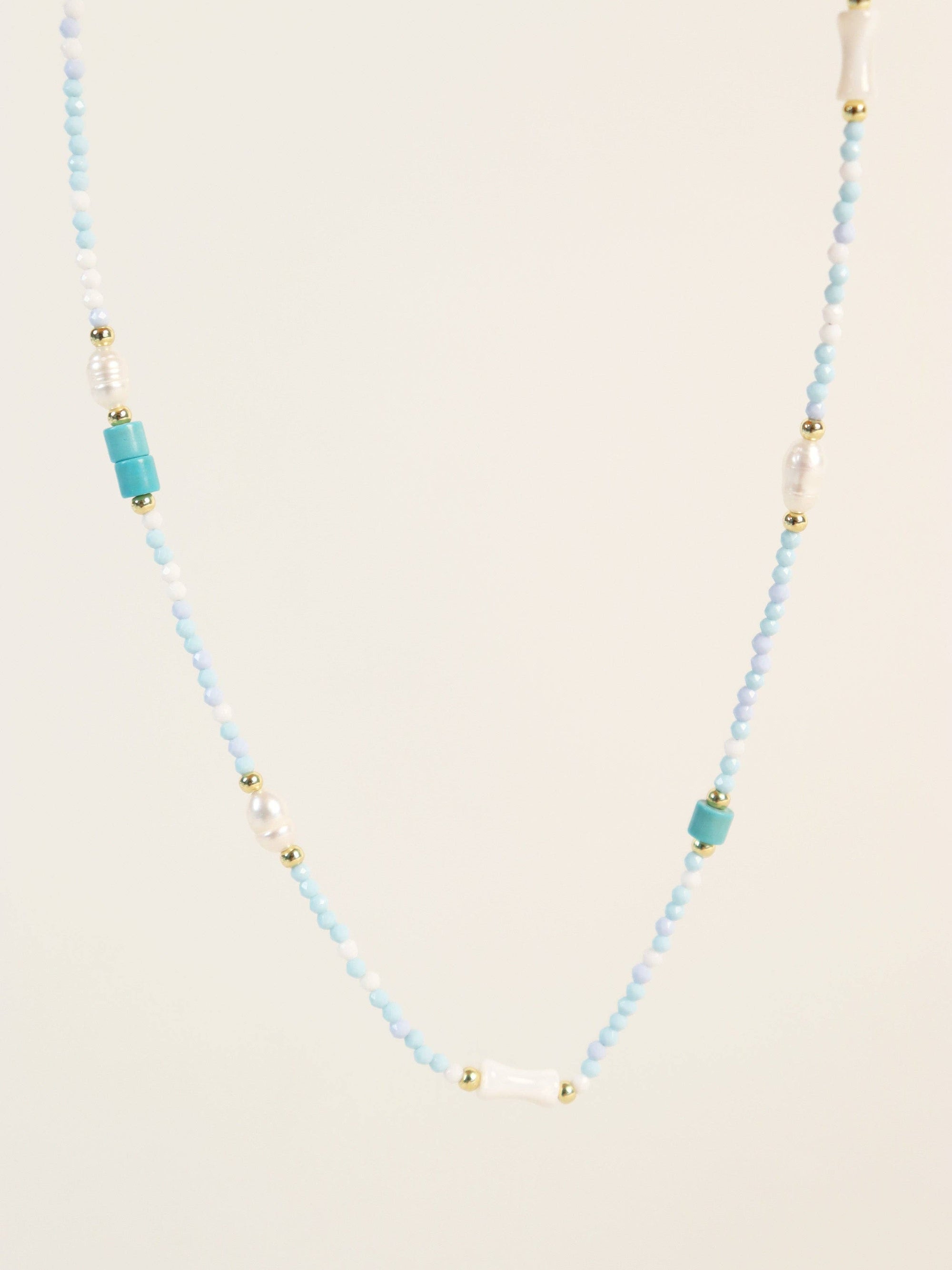 Calypso Pearl Beaded Necklace