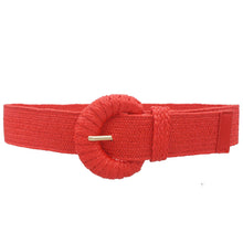 (Best) WRAPPED HALFMOON ELASTIC STRAW BELT