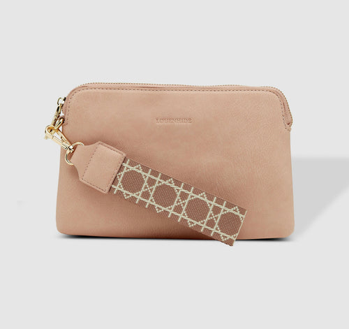 Mandy Clutch- blush