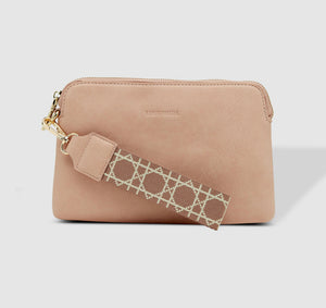 Mandy Clutch- blush