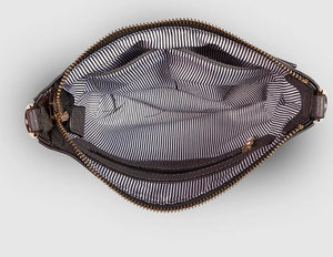 Kasey Crossbody Bag - Black stripe