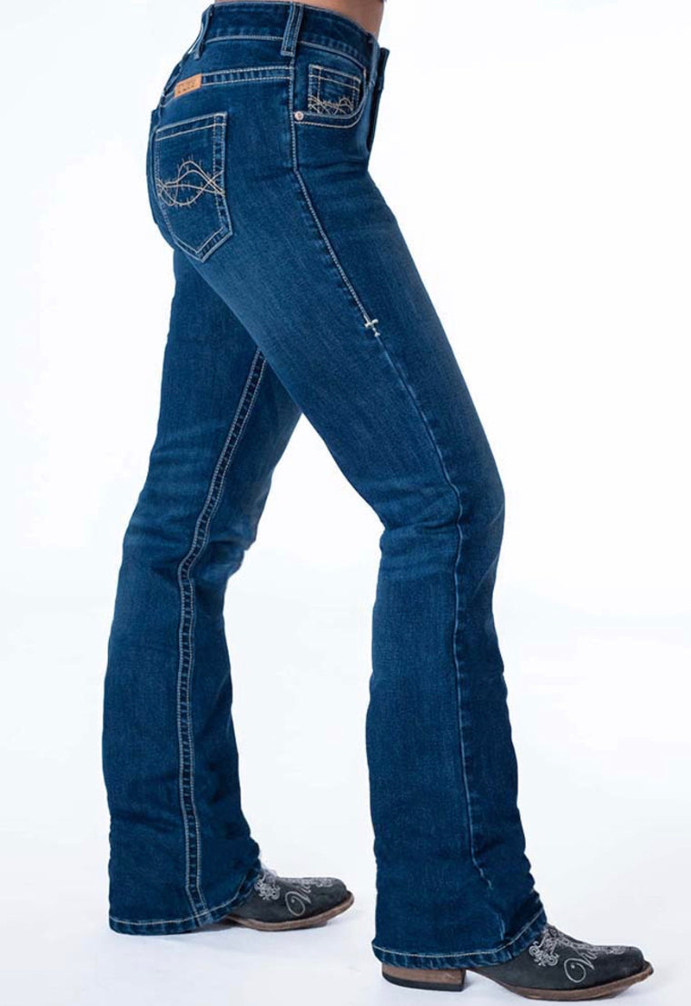 Flannel Lined Cowgirl Tuff Insulated Jeans Cowgirl Tuff Fleece