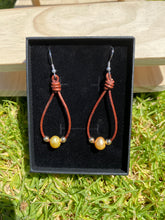 Yellow Pearl- Earrings