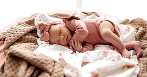 Snuggle Hunny - Rose Bodysuit Organic Baby Clothing