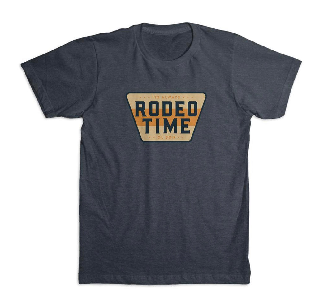 Dale Brisby - IT'S ALWAYS RODEO TIME T-Shirt - Navy