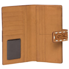 Tooling Leather Slim Button Wallet – AW24 – Manta