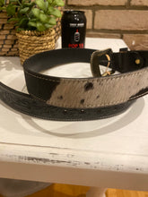 Belt - tooled leather Black