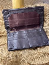 Cowhide - Maddison Leather Wallet- chocolate