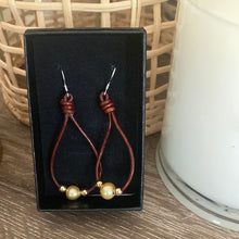 Yellow Pearl- Earrings