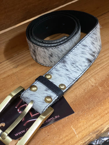 Belt - Cowhide & Genuine Leather- Size Small