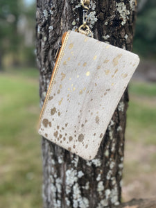 Cowhide- Toronto Clutch