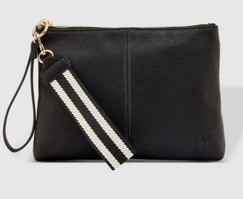 The Louenhide Molly Clutch -black
