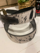 Belt - tooled leather Black