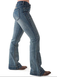 Cowgirl Tuff "Just Tuff Medium Trouser" Jeans
